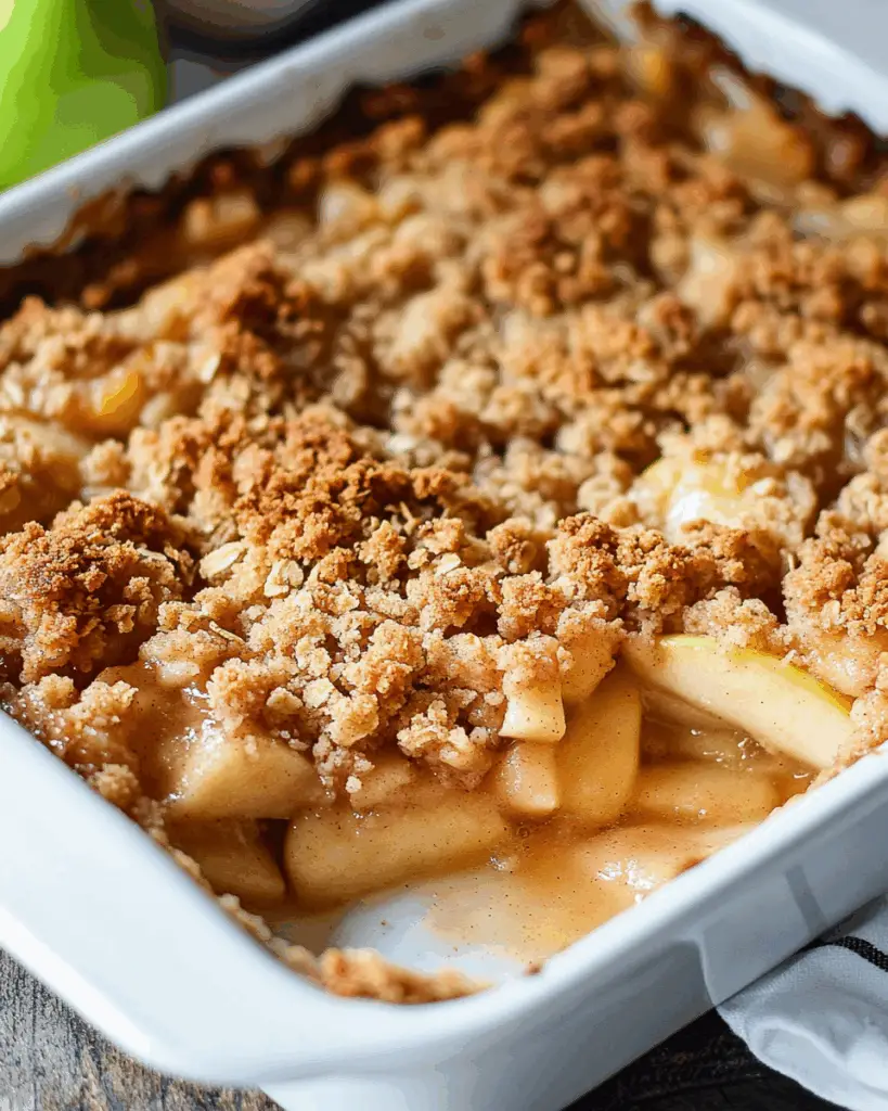 Classic Apple Crumble