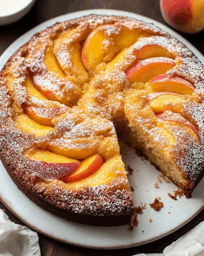 Peach Cake