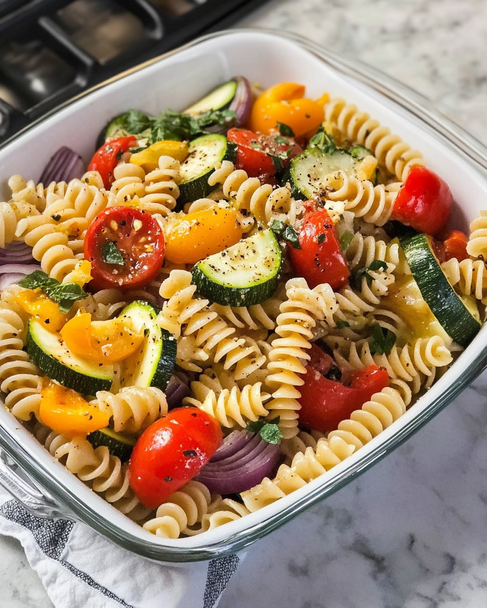 Roasted Veggie Pasta Salad