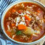 Slow Cooker Cabbage Roll Soup