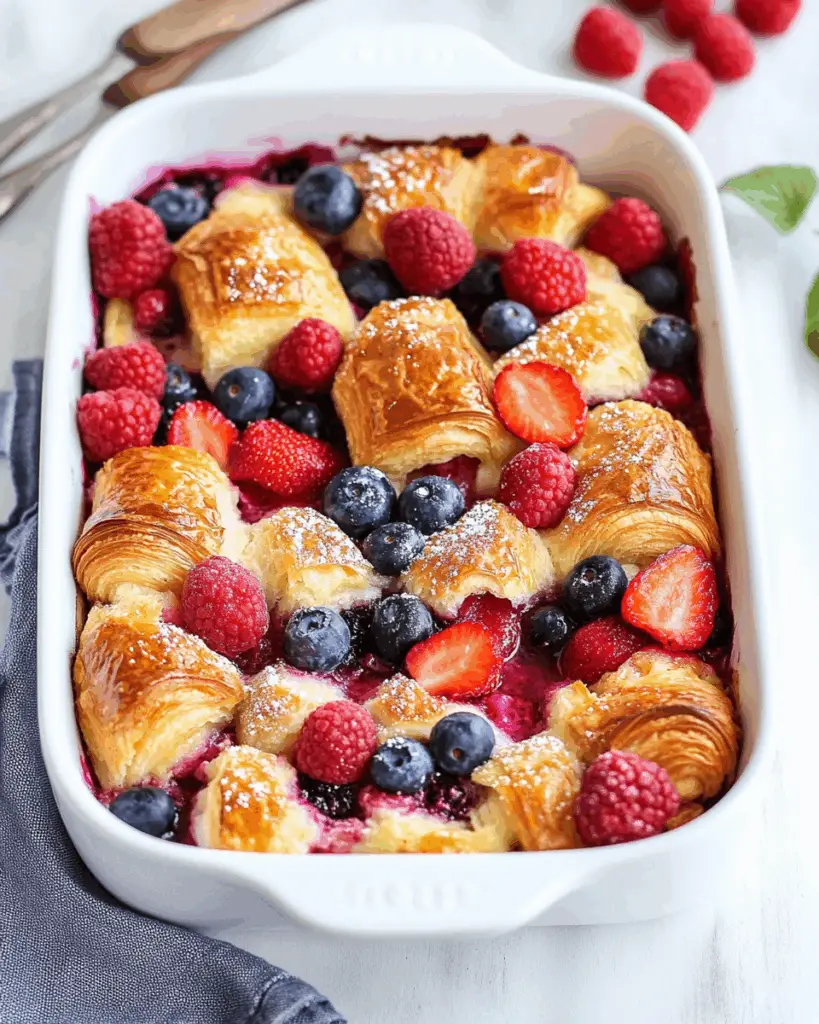 Berry Croissant Bake
