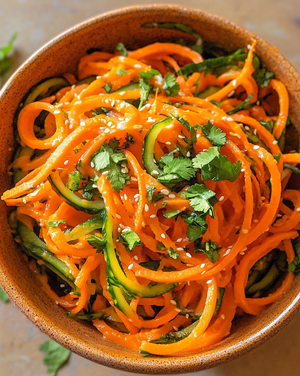 Cucumber Carrot Salad