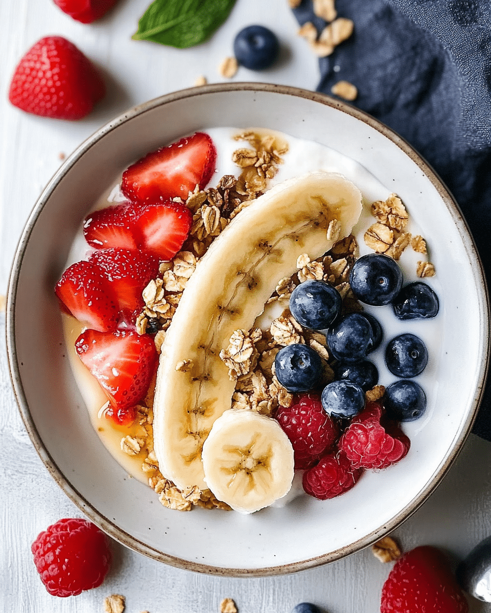 Breakfast Banana Split