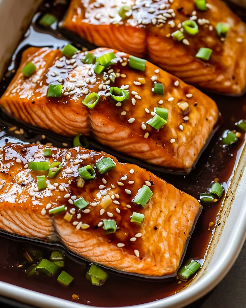 Baked Teriyaki Salmon