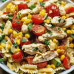Chicken Corn Pasta Salad