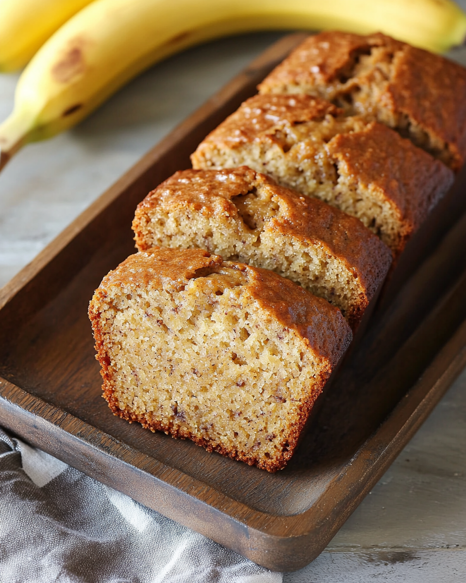 Mini Banana Bread Loaves