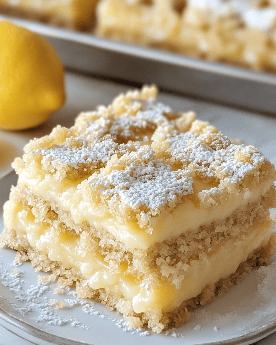 Sugar Cookie Lemonade Crumble