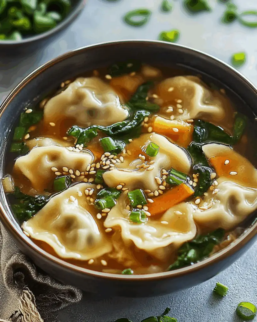 Potsticker Soup