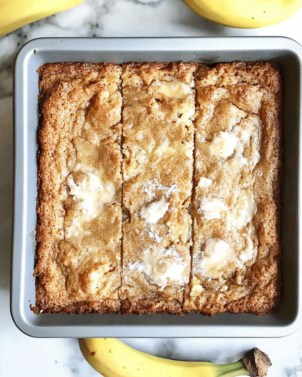Banana Bread Snack Cake
