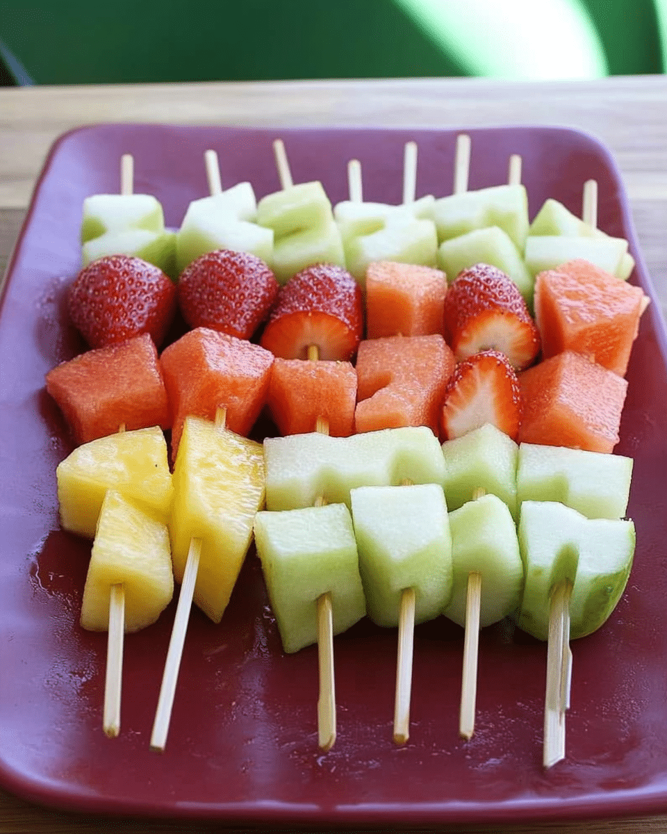Fun Fruit Kabobs for Kids