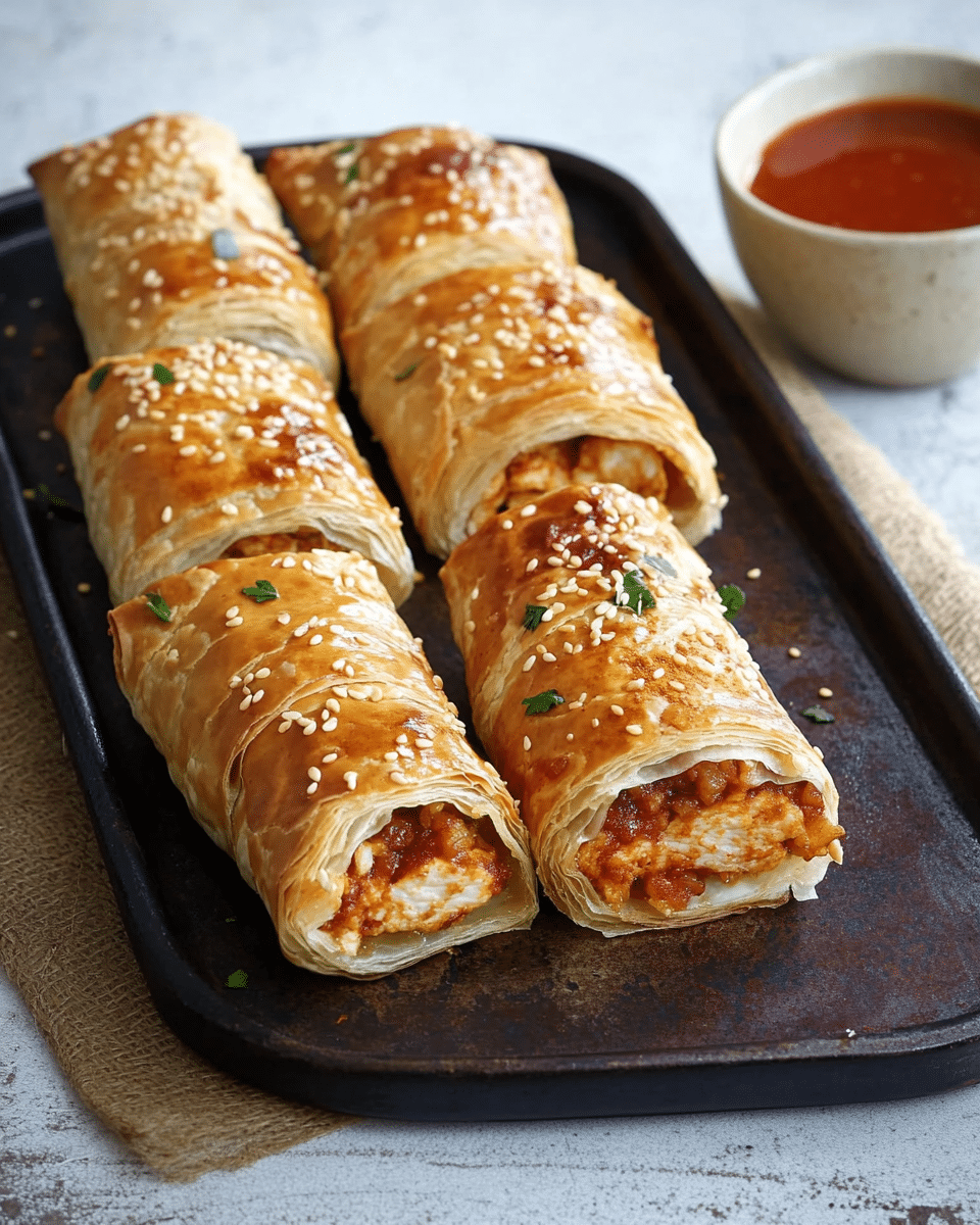Spicy Chicken Rolls