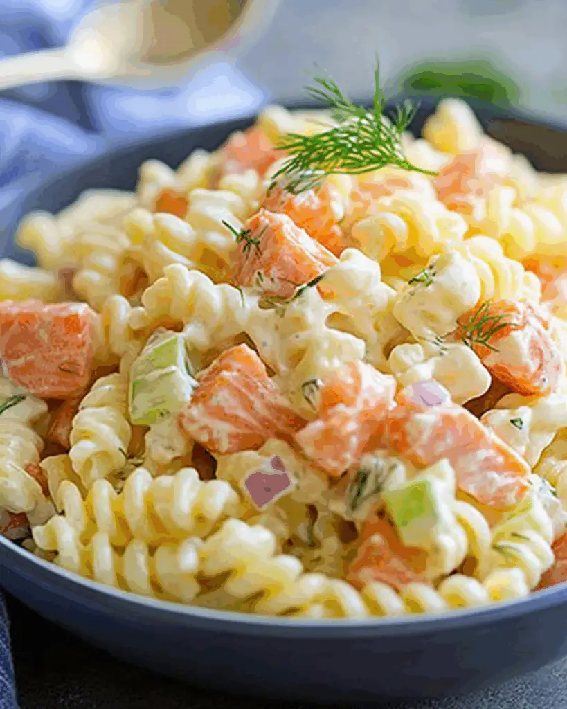 Smoked Salmon Pasta Salad