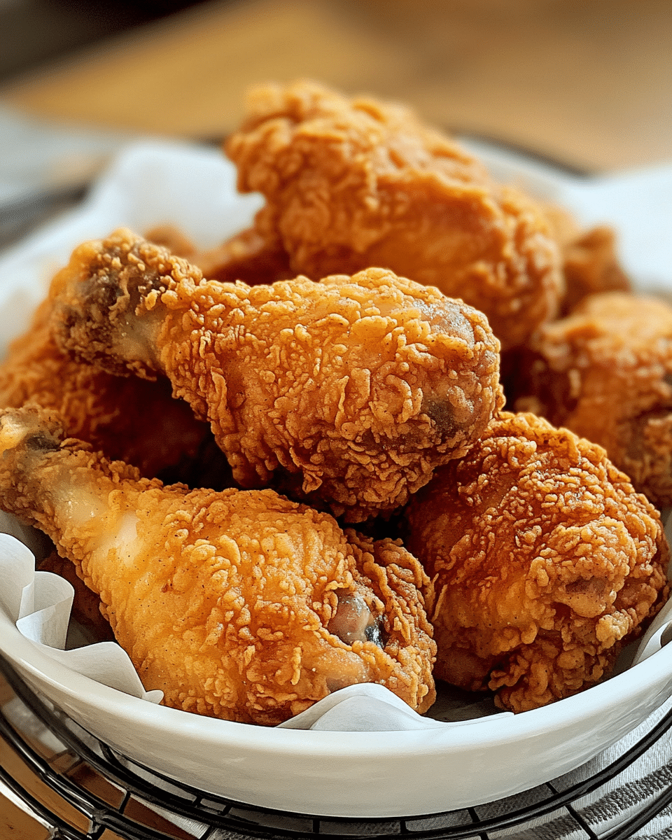 Popeyes Style Crispy Fried Chicken