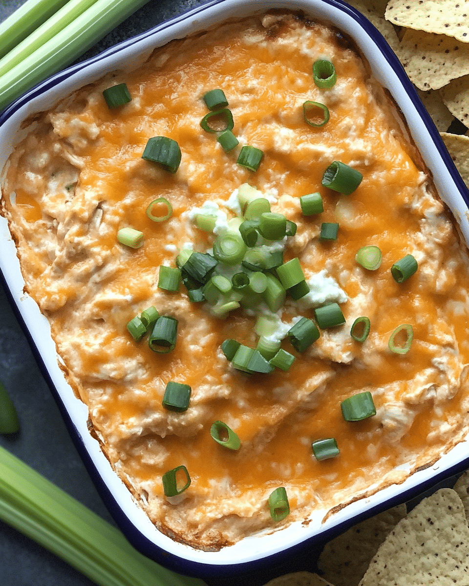 Hot & Spicy Buffalo Chicken Dip