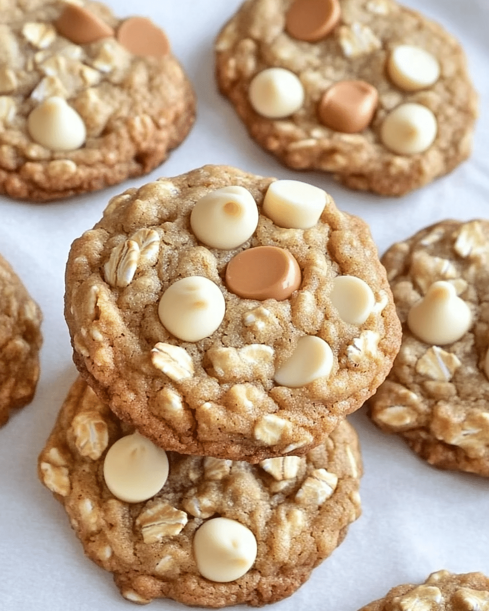 Butterscotch White Chocolate Chip Oat Drops
