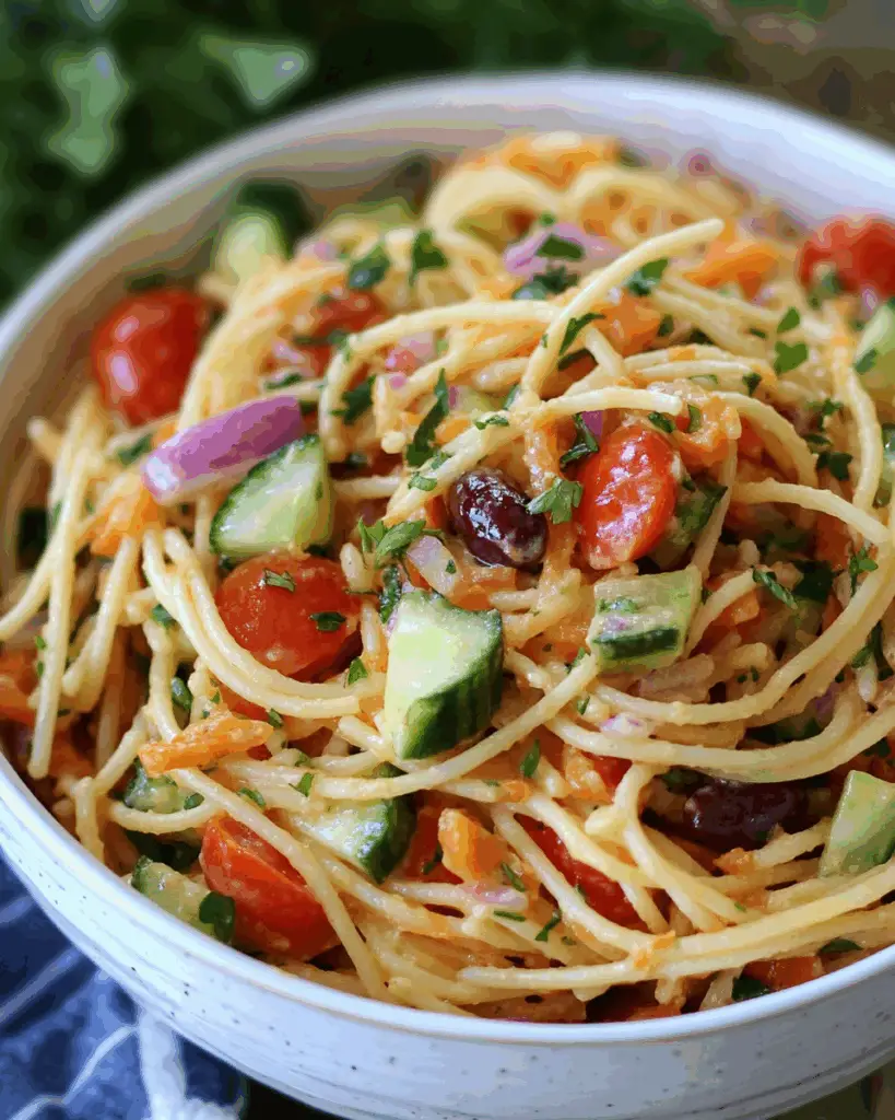 Spaghetti Pasta Salad