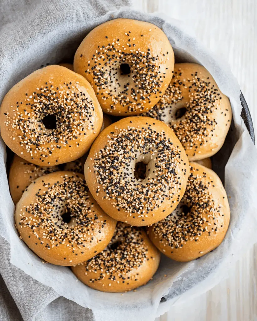 Homemade Everything Bagels