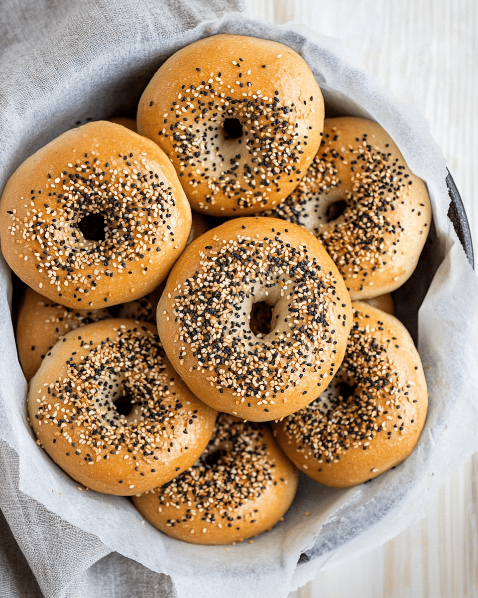 Homemade Everything Bagels