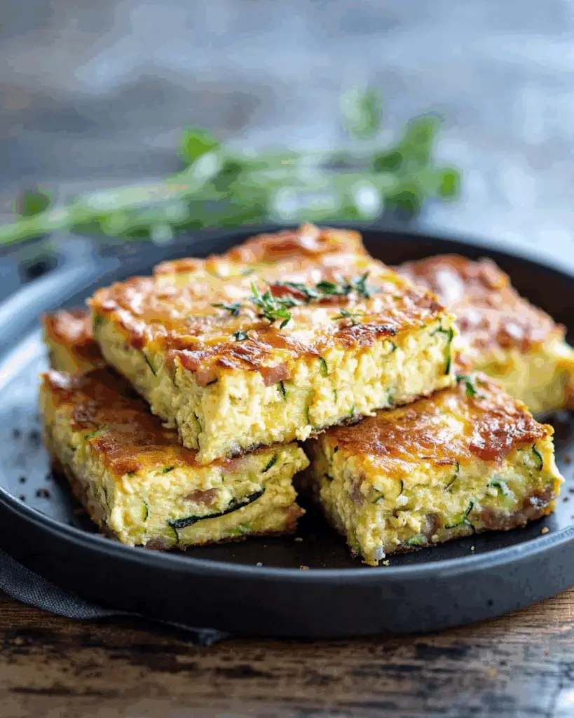 Zucchini Slice