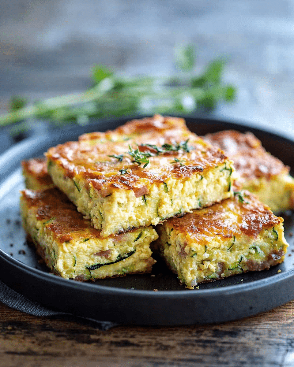 Zucchini Slice