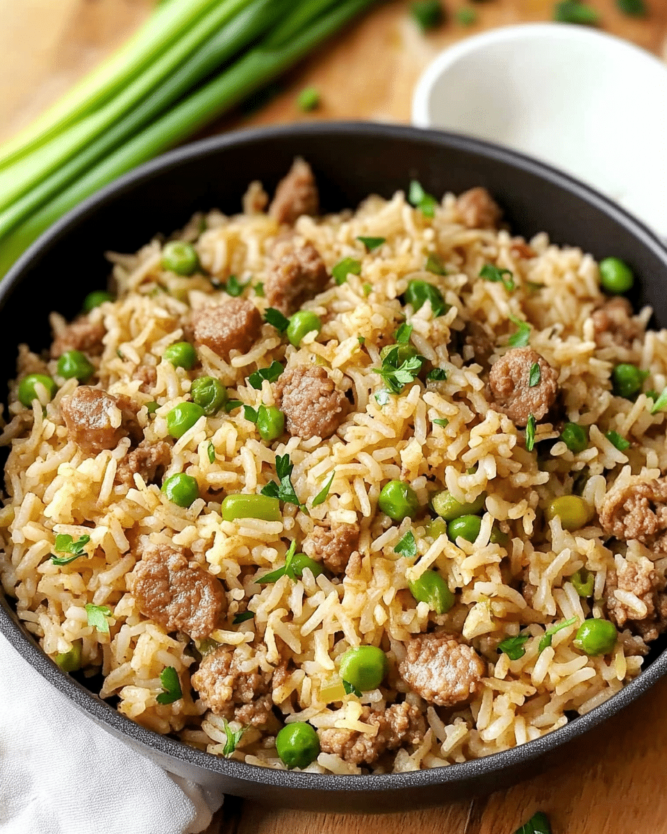 Dirty Rice with Sausage