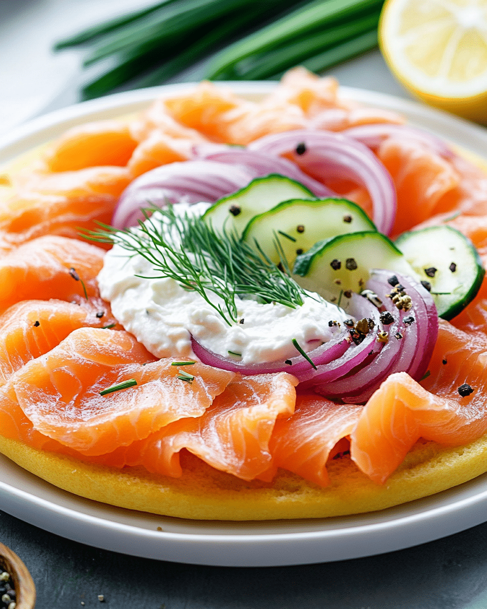 Lox and Cream Cheese Platter