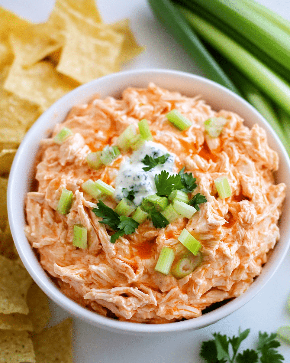 Buffalo Chicken Salad Dip