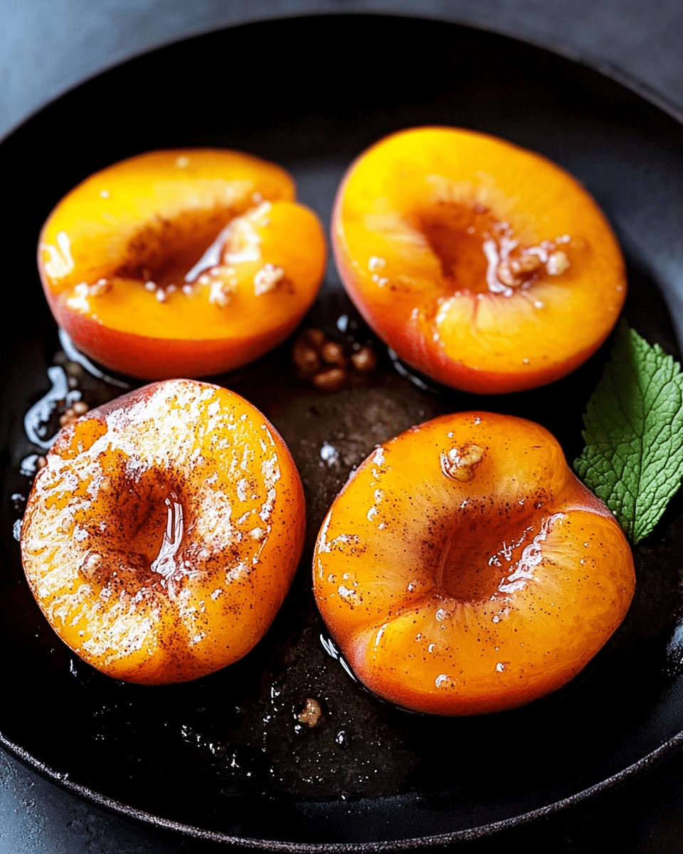 Pan-Fried Peaches
