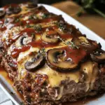 Mushroom Swiss Cheese Meatloaf