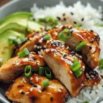 Spicy Maple Chicken with Coconut Rice