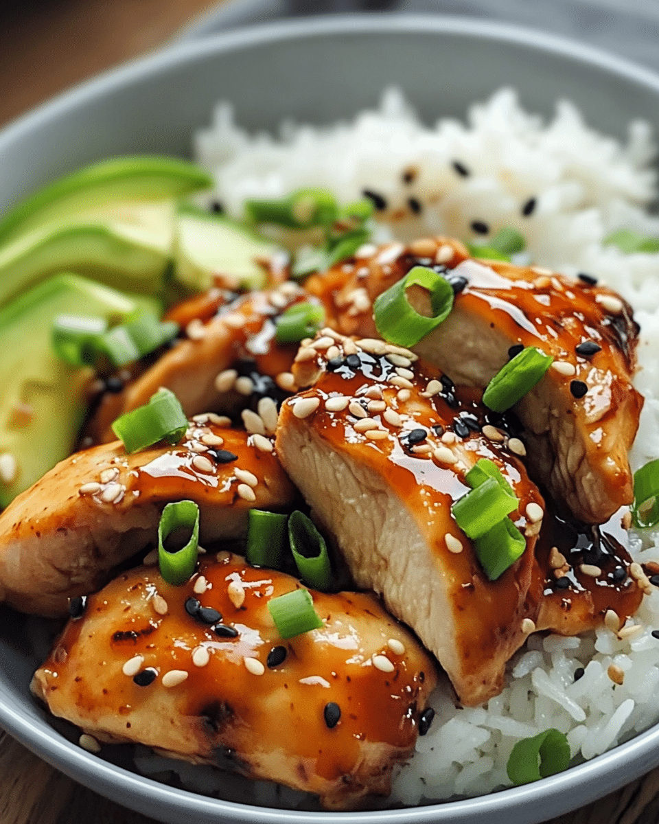 Spicy Maple Chicken with Coconut Rice