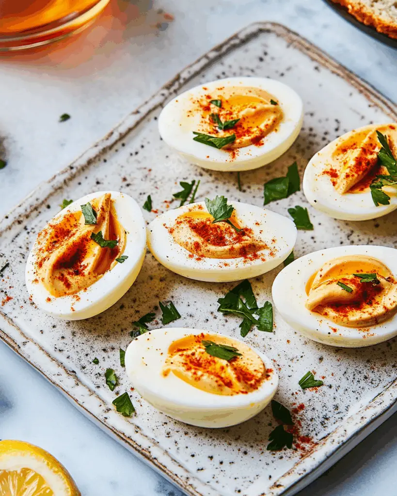 Jammy Eggs with Smoked Paprika Aioli