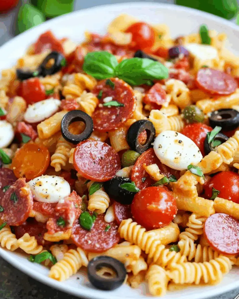 Pizza Pasta Salad