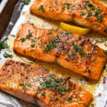 Garlic Butter Baked Salmon
