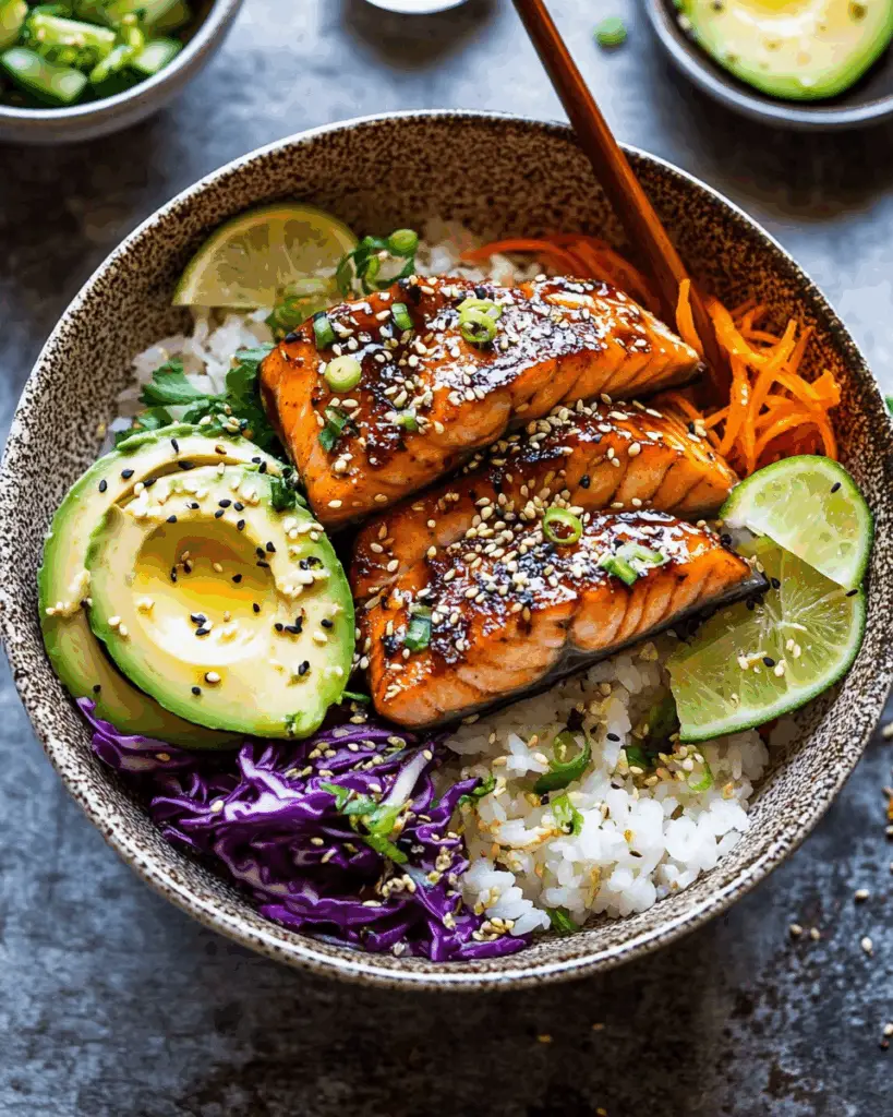 Furikake Salmon Bowls