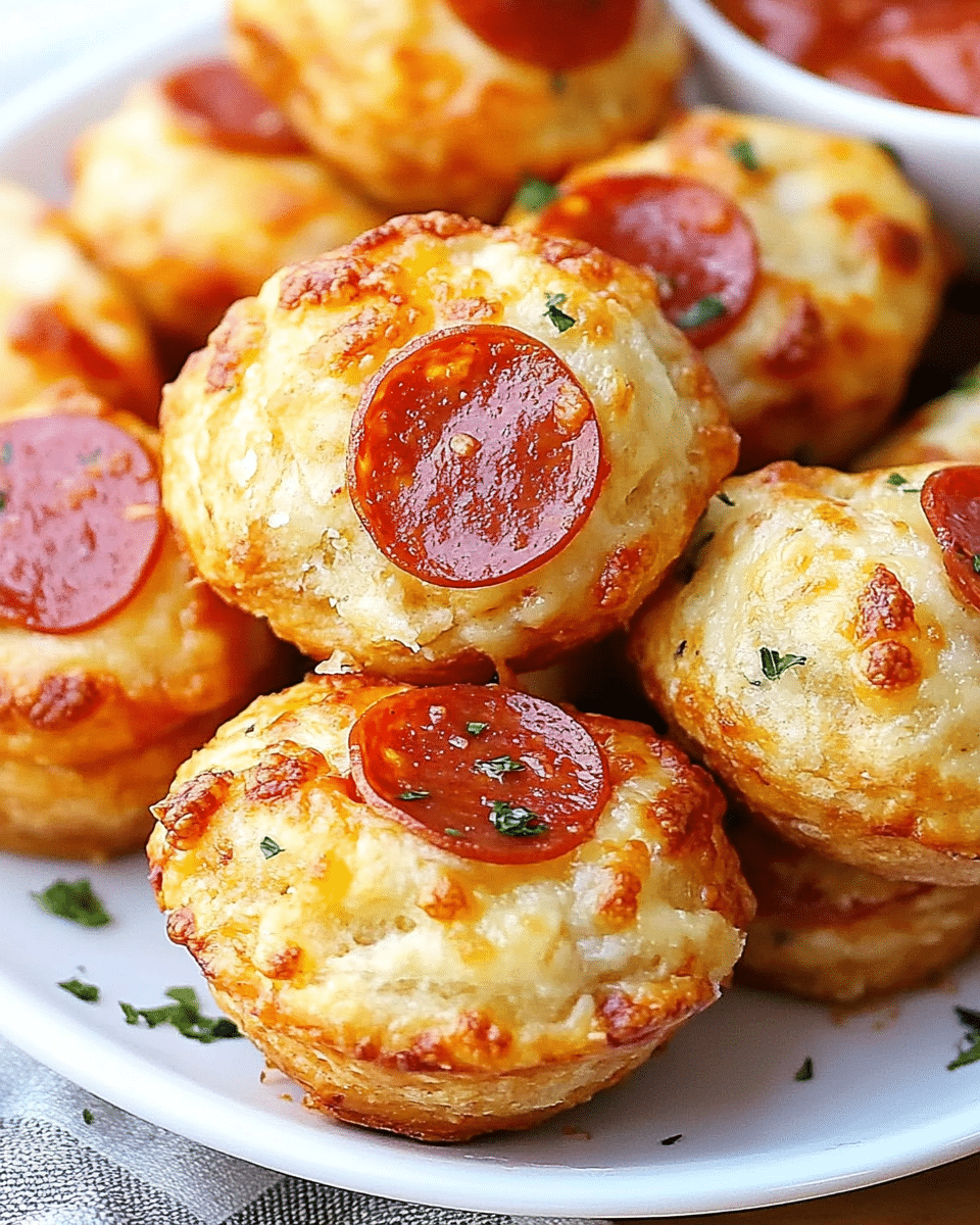 Pepperoni Pizza Puffs