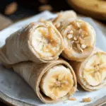 Banana Peanut Butter Roll-Ups