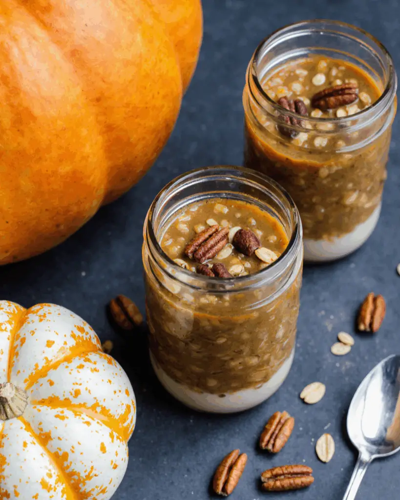 Pumpkin Spice Overnight Oats