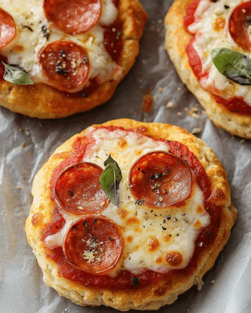 Mini Biscuit Pizzas