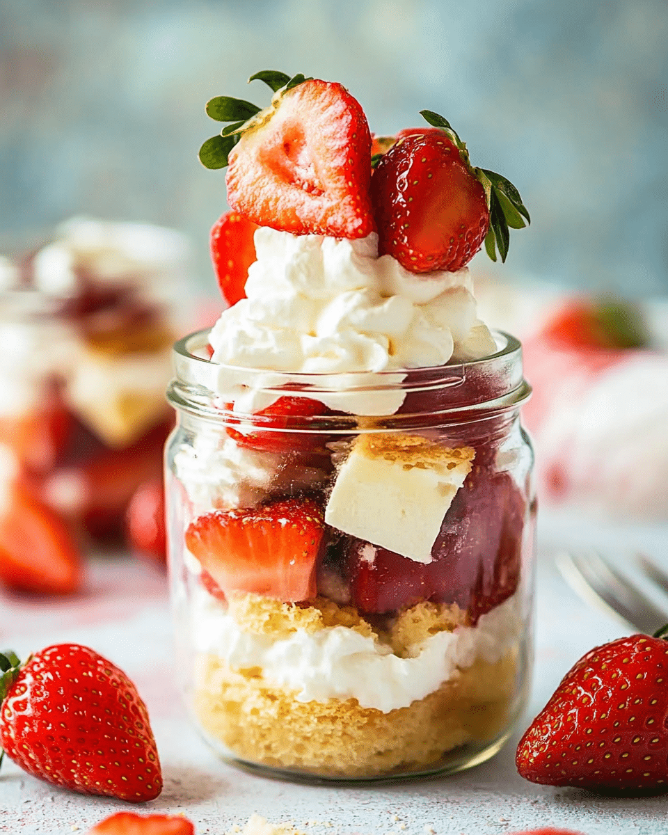 Strawberry Shortcake Jars