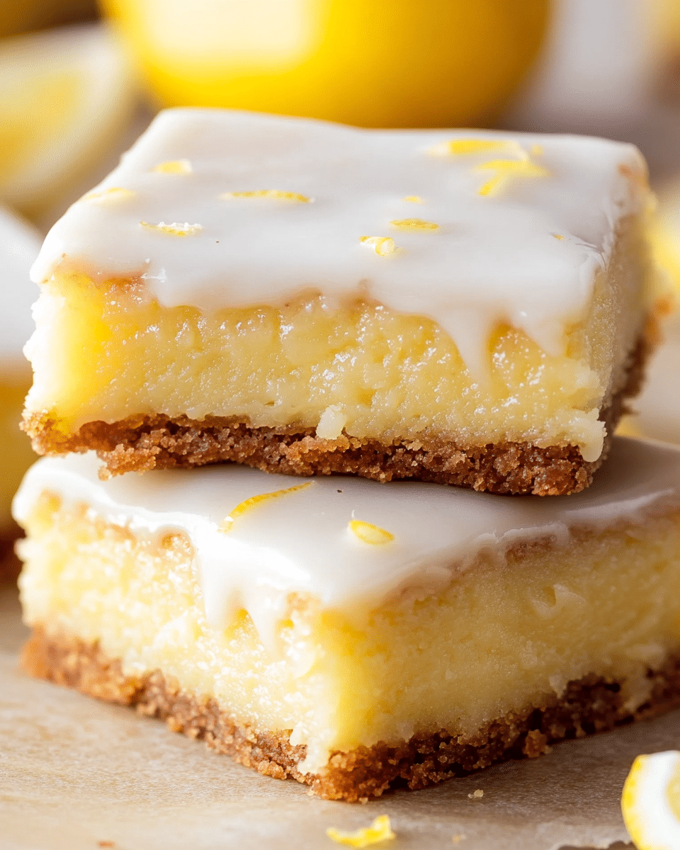 Easy Lemon Brownies