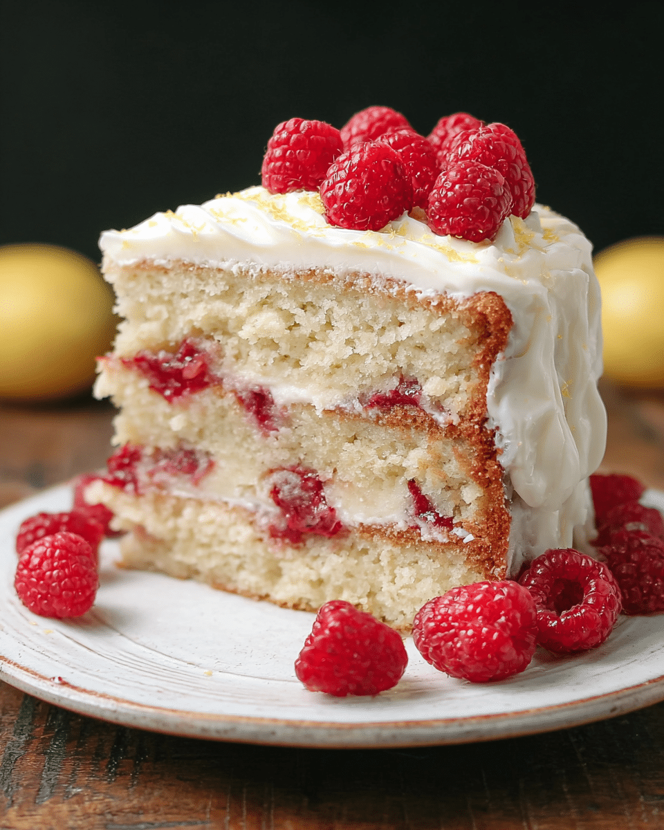 Raspberry Lemon Cake