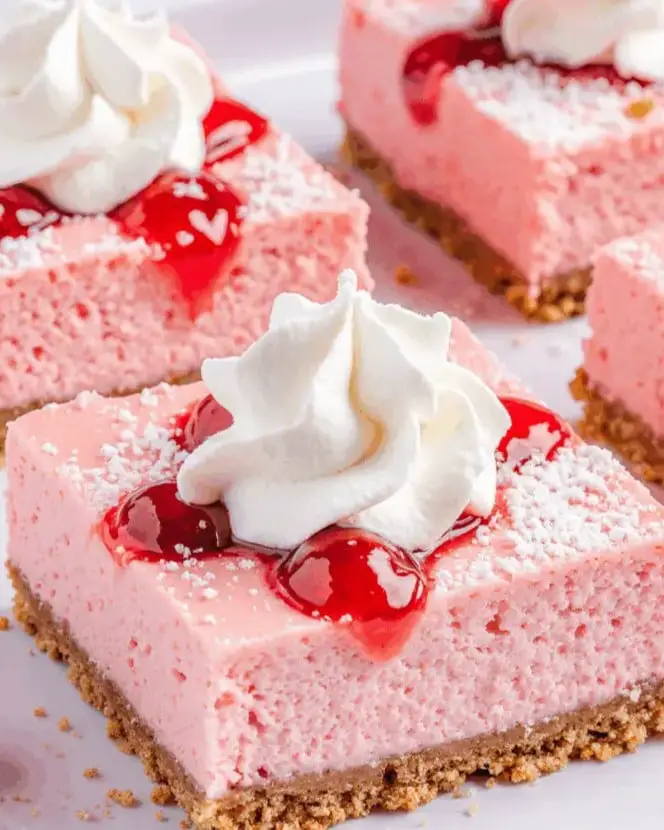 Cherry Cheesecake Bars