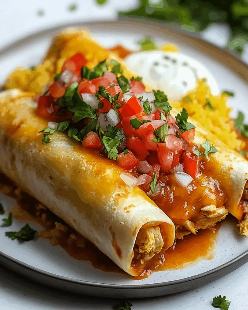 Chicken Chimichangas