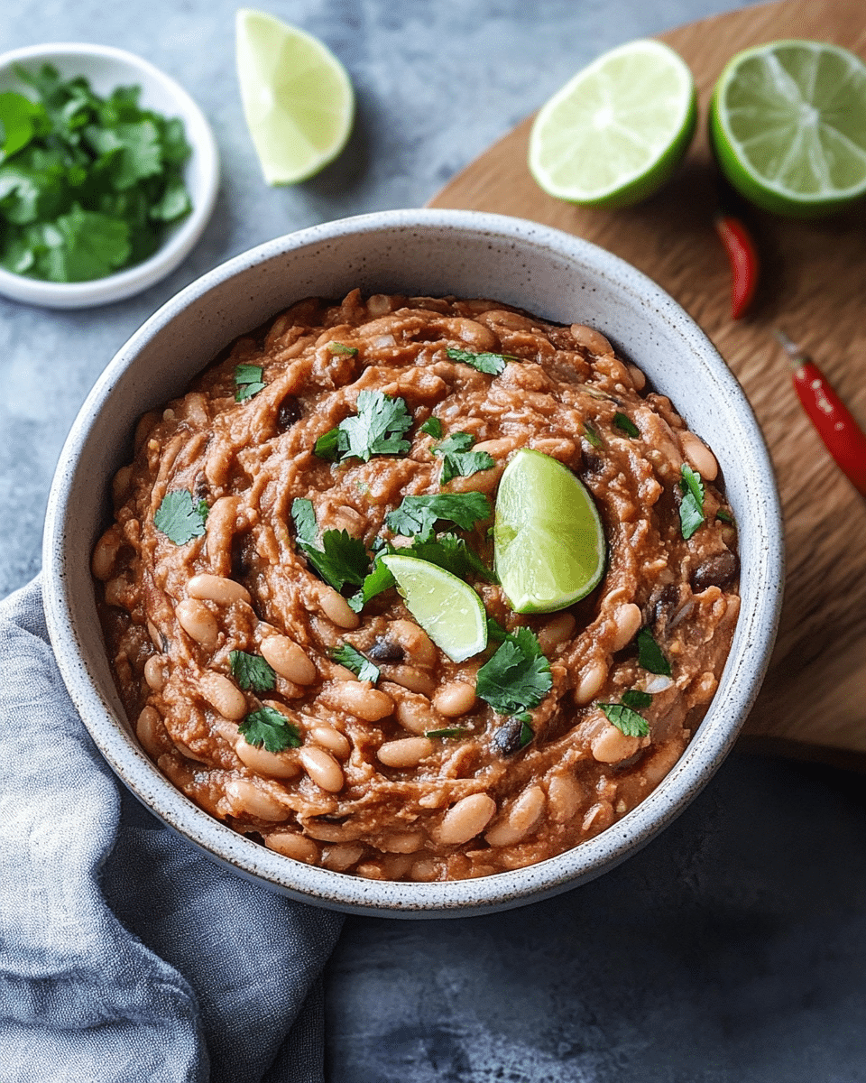 Chipotle Refried Beans with Adobo