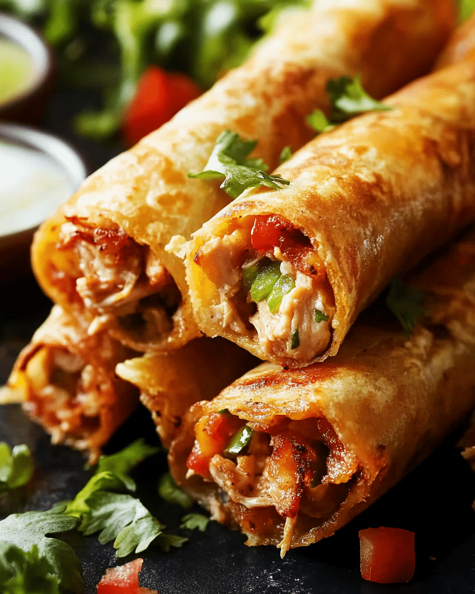 Chicken Flautas