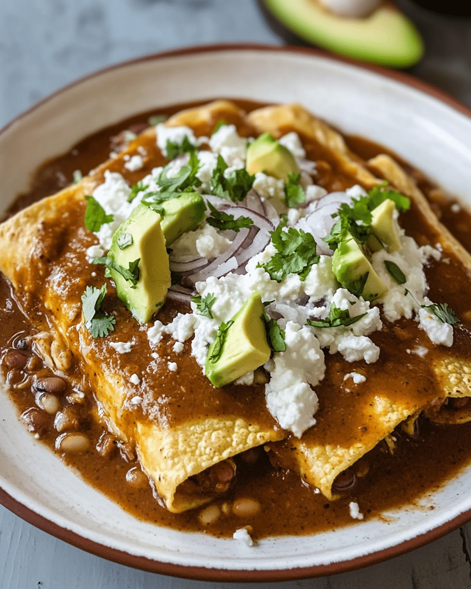 Enfrijoladas Mexicanas