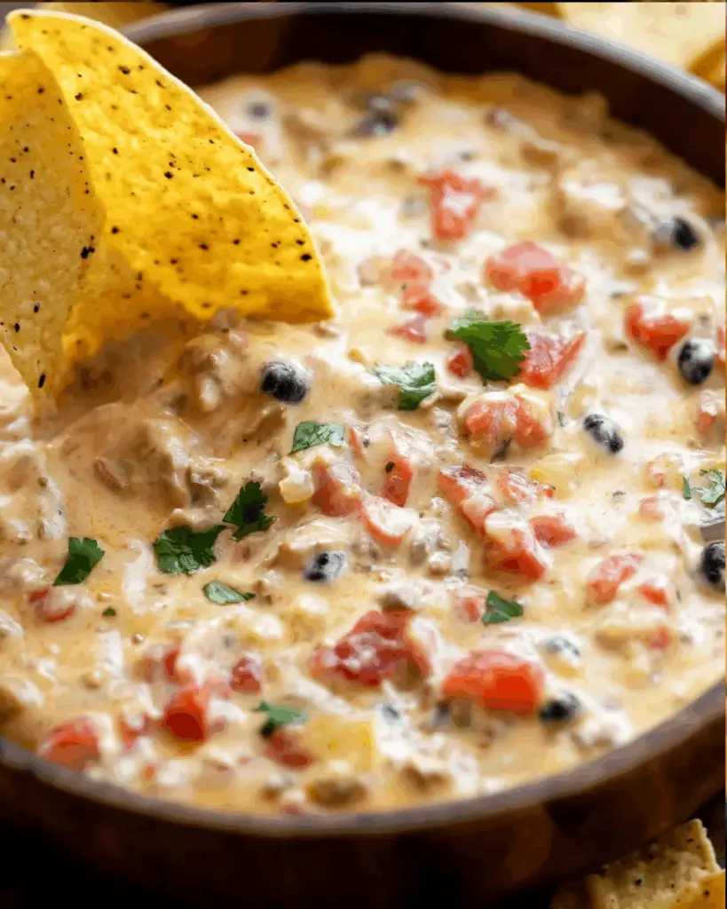 Cowboy Queso Fiesta Dip