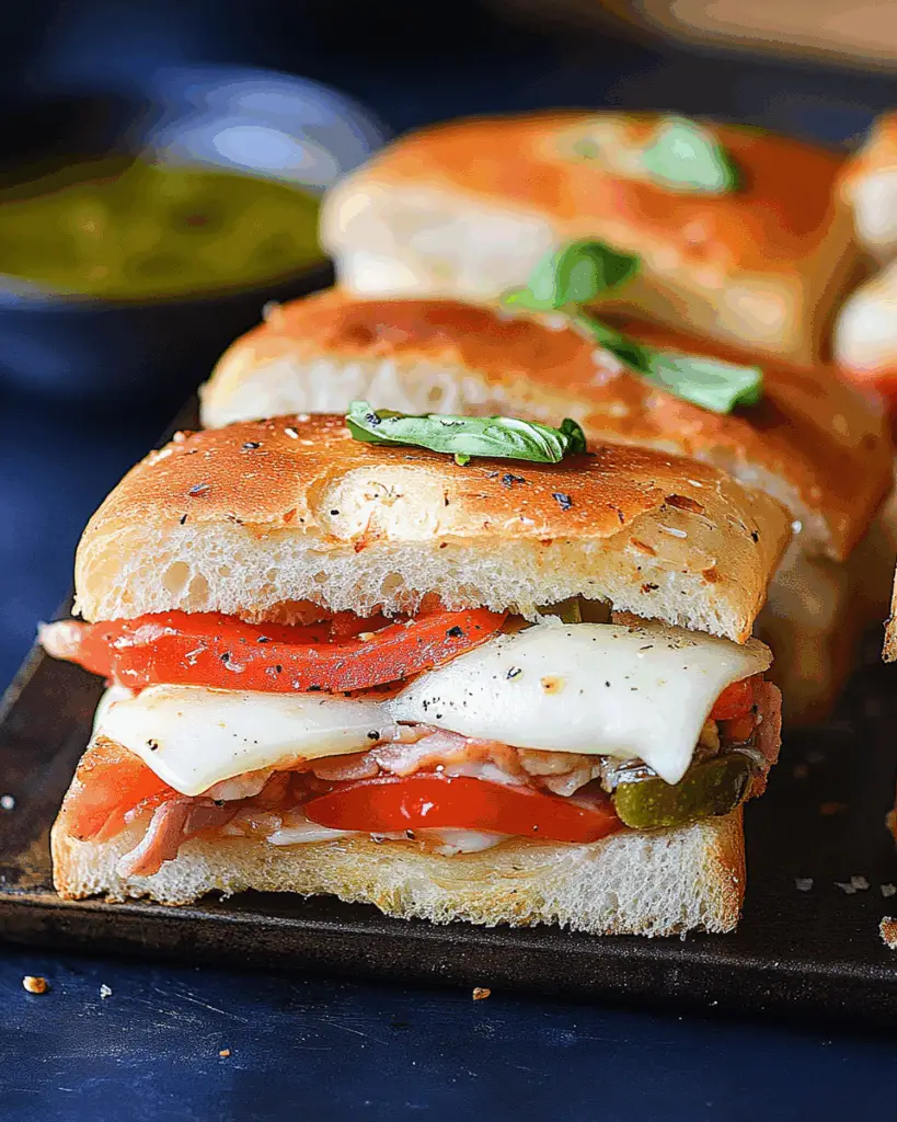 Hot Italian Sub Sliders