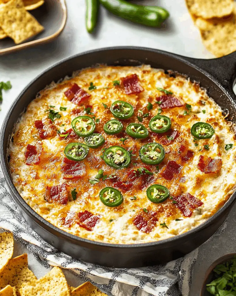 Jalapeño Popper Dip with Bacon